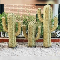 Cactus decorativo esparto varios colores